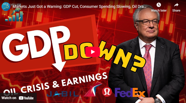 GDP Cut, Consumer Spending Slowing, Oil Drama in Hormuz
