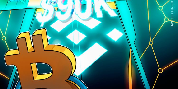 Bitcoin Price Targets $90K as Bulls Buy BTC Aggressively on Binance