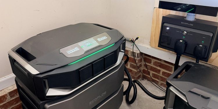 I used this EcoFlow battery to run my 3,000-sq-ft home in a blackout – here’s how it kept my AC on