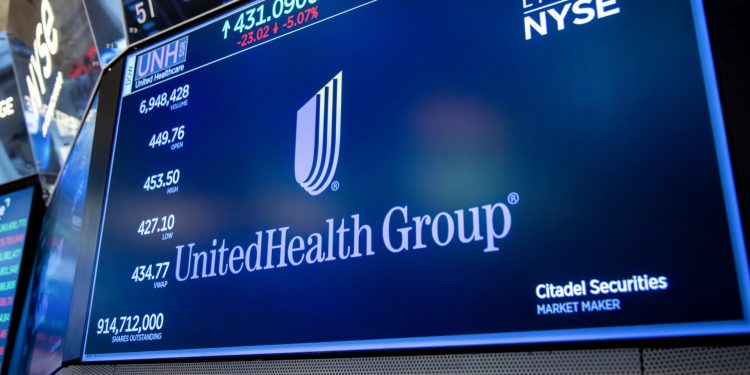 Stocks making the biggest moves midday: UNH, PBI, AAPL, AMZN