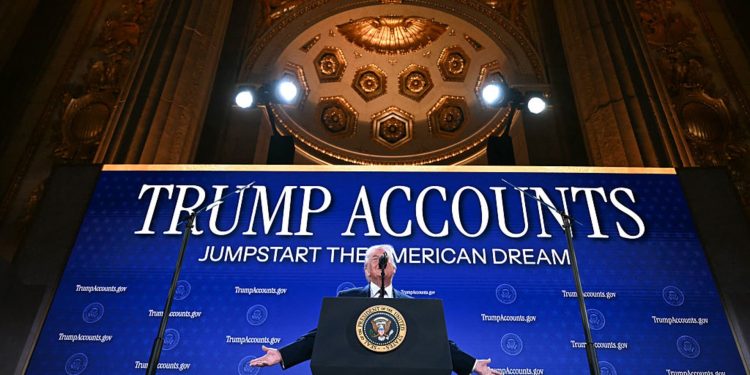 Trump accounts sign up 5 million kids, Bessent says