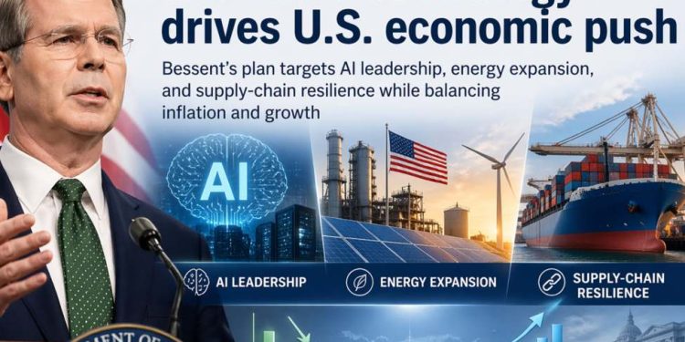 Treas Sec. Bessent: Growth-first strategy drives U.S. economic push