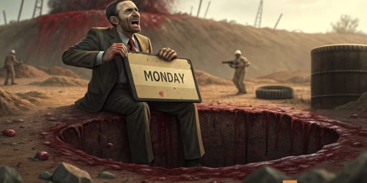 $8.8 billion at risk! Can crypto avoid Monday shakeout if U.S. stocks crack?