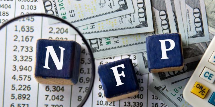 What is the distribution of forecasts for the US NFP?