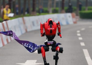 A Humanoid Robot Set a Half-Marathon Record in China